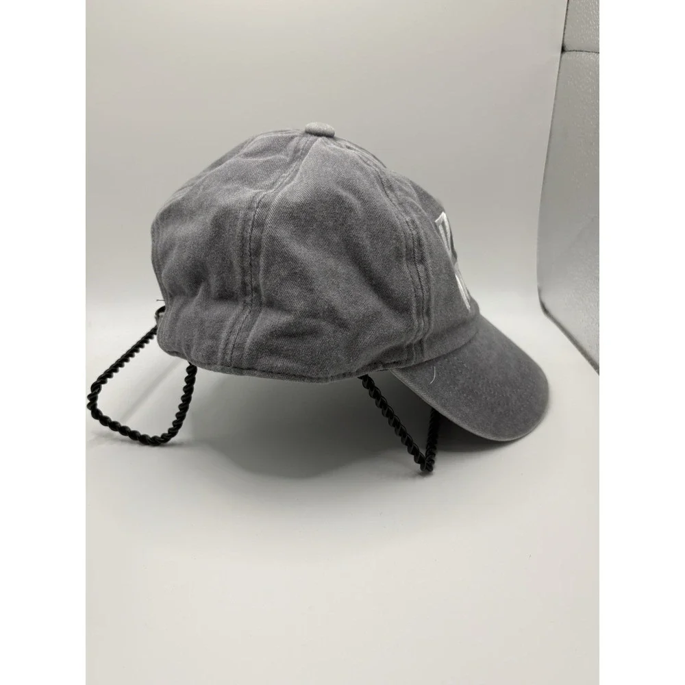Gray Dog Mom Baseball Hat Cap Strap Back Paw Print GWCAP 18670
